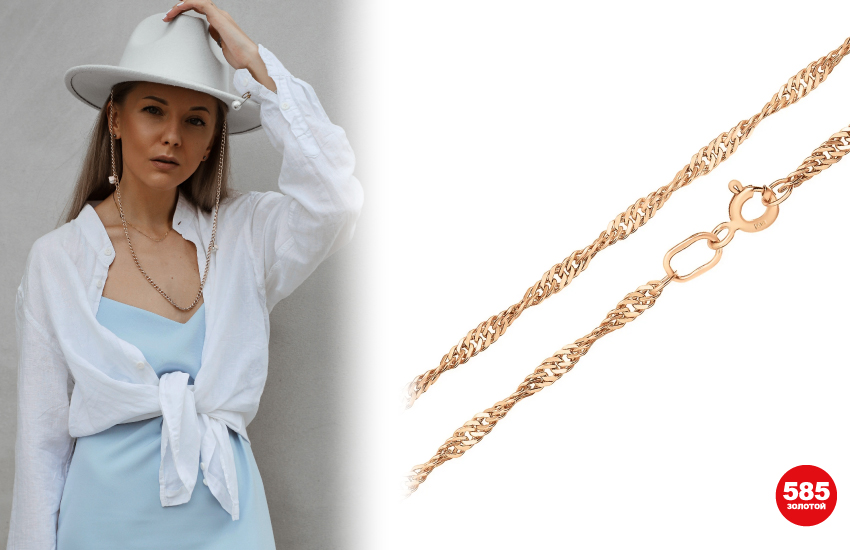 цепи, цепь, цепочка, плетение цепи, как выбрать цепочку, гайд, украшения, аксессуары, 585 золотой