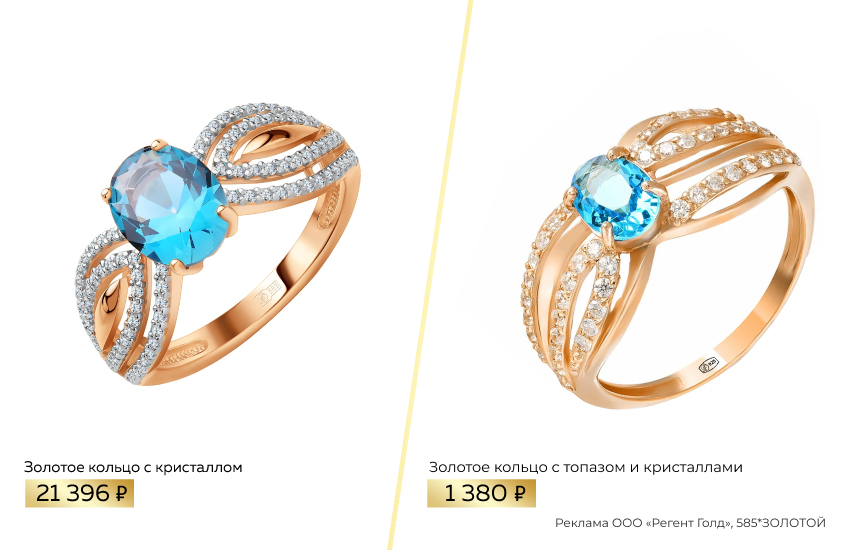кольцо из золота, кольцо из серебра, кольцо с топазом, бюджетные украшения