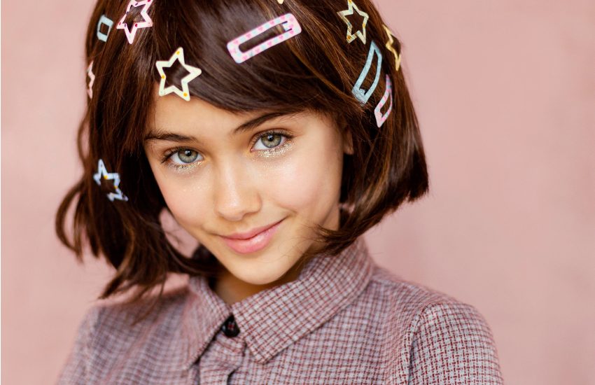 стильный ребенок, детские украшения, заколки