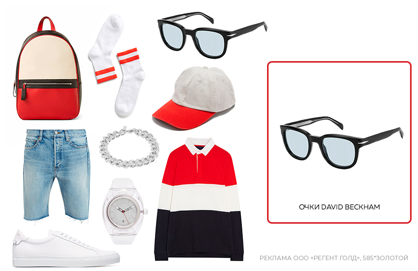 стильный мужской образ, стиль преппи, бейсболка, джинсовые шорты, белые кроссовки, солнцезащитные очки