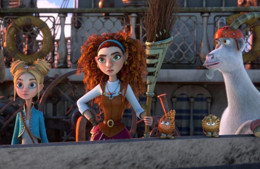 Яга и книга заклинаний, новый мультфильм, кадр