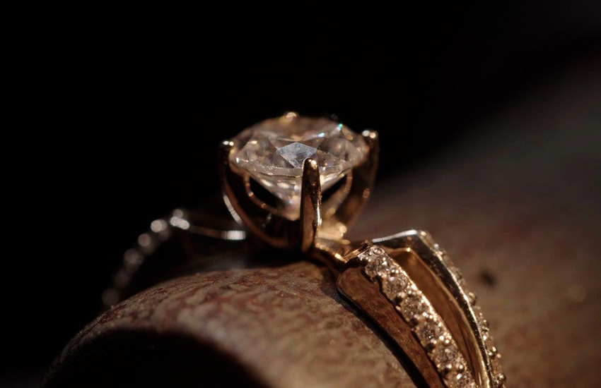 золотое кольцо, ювелирный завод, 585золотой