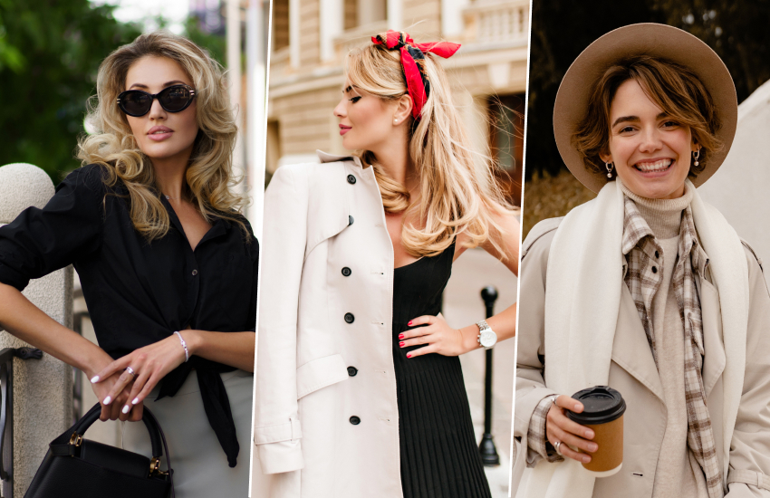 красивая девушка, тренды, осень