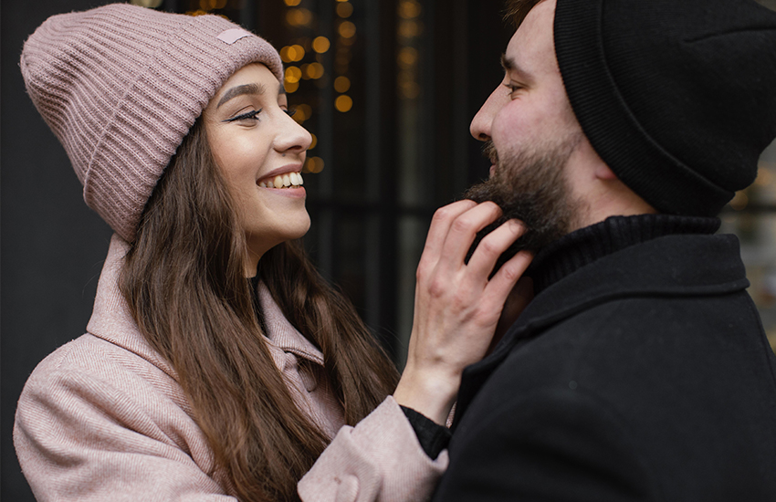 влюбленная пара, комплименты мужчине