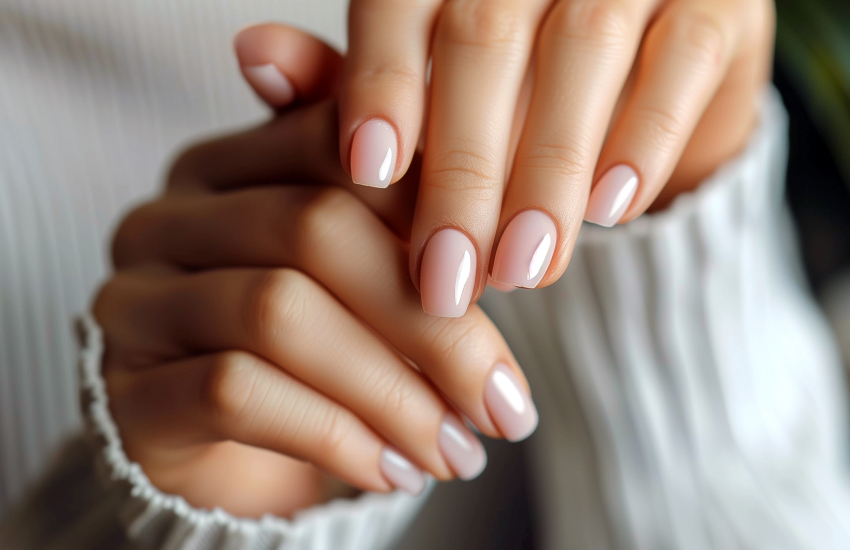 Маникюр «ванильное стекло»: бьюти-тренд зимы 2025/2026