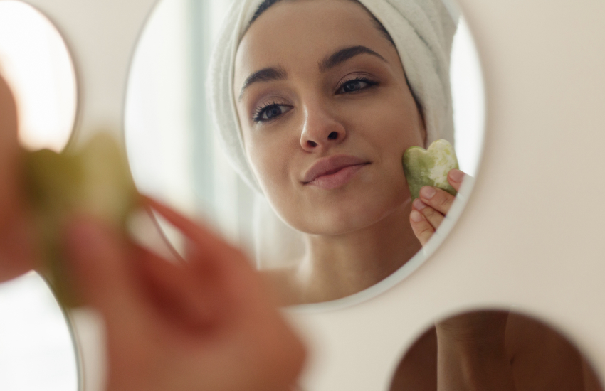 девушка, зима, уход за кожей