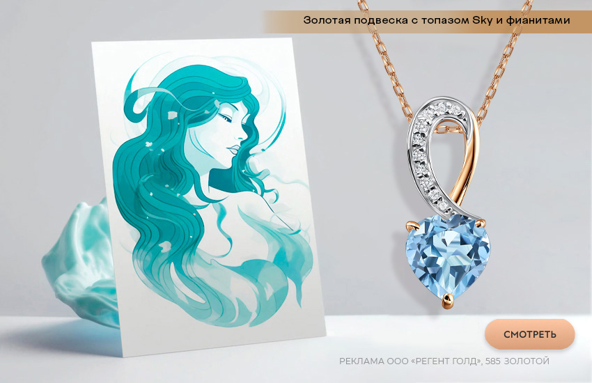 гороскоп на январь 2026, любовный гороскоп, подвеска-сердечко, знак гороскопа Водолей