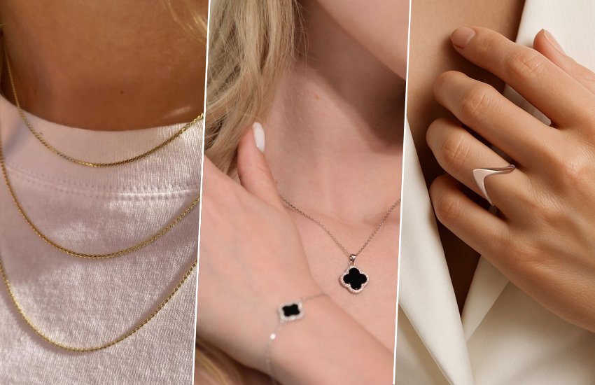 минималистичные украшения, модные украшения