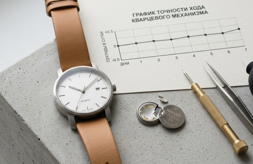 График точности хода кварцевого механизма